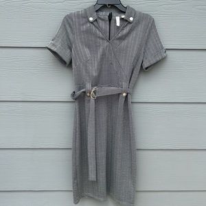 Gray knee high dress